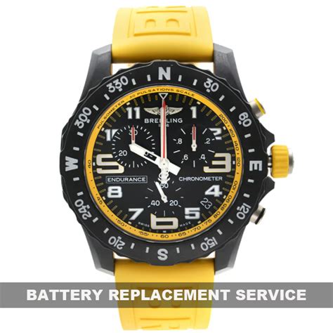 breitling watch battery replacement cost